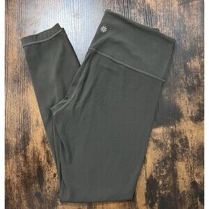 ATHLETA Women’s Gray Straight Leg Yoga Pants Size S Style 54023